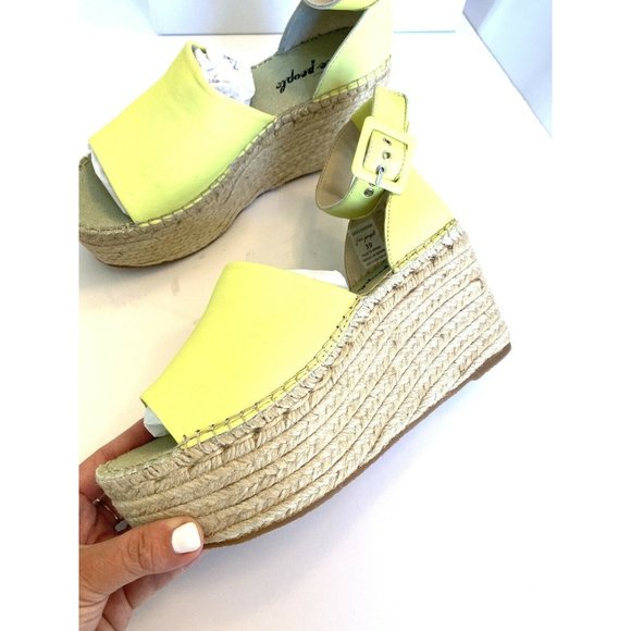 NEW Free People Coastal Platform Espadrille Sandal - Picture 6 of 12